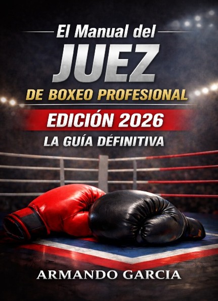 Cover of Manual del Juez de Boxeo Profesional, Edición 2026